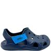 CROCS KIDS VEL STRAP SANDAL - NAVY